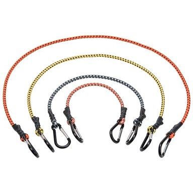 Bungee Assortment, 12pc Mini Carabiner Image